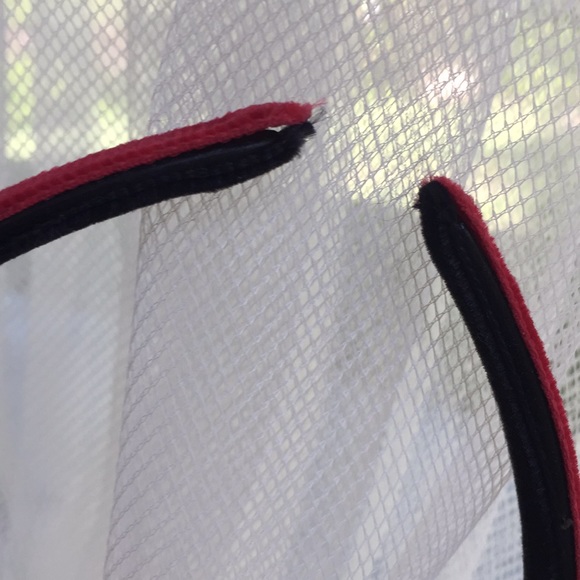 Authentic Nina Ricci beautiful red velvet headband - Picture 6 of 8